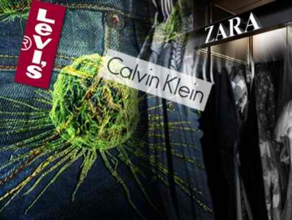 Καρκινογόνες ουσίες σε ρούχα των Zara, Calvin Klein, Leviʼs, Li Ning!!!